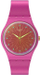 Orë dore për femra SWATCH, rozë