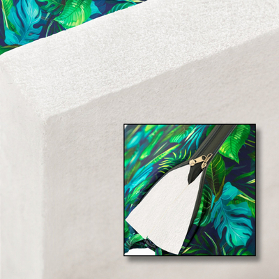 Jastëk kopshti HOBBYGARDEN BLANCA, 50x102 cm, 6 cm trashësi, model Blue Leaves