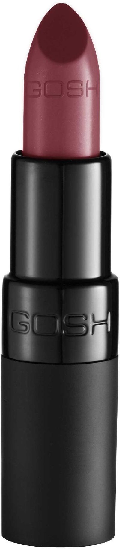 Ruzh buzësh Gosh Velvet Touch 160 Delicious, efekt kadife, mban gjatë në buzë