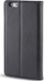 Këse magnetike libër për telefon Samsung Galaxy A12, standard, e zezë