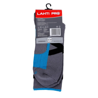Çorape pune Lahti Pro (L3090439), nr. 39-42, hiri/kaltra