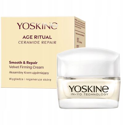 Krem fytyre Yoskine Age Ritual Ceramide Repair, firmues, 50ml