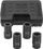 Set çelësash goditës Rockforce 1", 27-36mm, profil 6-këndësh