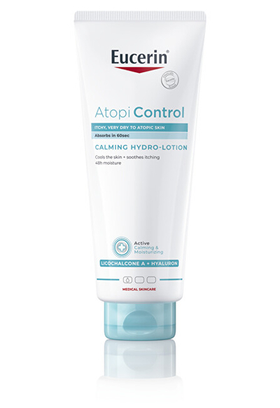 Losion hidratues për lëkurë të thatë Eucerin AtopiControl Calming Hydro-Lotion, 400 ml