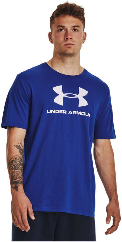 Bluzë Under Armour 1329590-402, pambuk poliester, Loose Fit, blu