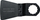 Skreper për multicutter Bosch HCS Satz 52 SFC, fleksibël, 52 x 38 mm, i zi
