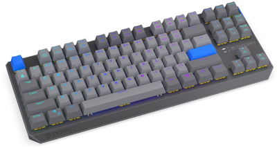 Tasirë mekanike Endorfy Thock V2 TKL Wireless, 87 taste, ARGB, gri