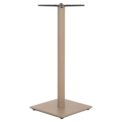 Bazë tavoline bari HM439.25, metal, 46x46x108 cm, cappuccino matt