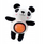 Lodër pelushi Squeezable Tummy, 17cm, me rruza uji, shumëngjyrëshe