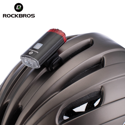 Dritë biçiklete Rockbros, me USB, 800mAh, e zezë