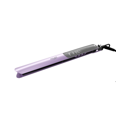 Piaster flokësh Adler AD 2329 Keratin, pllaka qeramike, ekran LCD, vjollcë