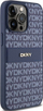 Mbulesë telefoni DKNY DKHCP15XPRTHSLB, për iPhone 15 Pro Max 6.7", lëkurë eco, blu