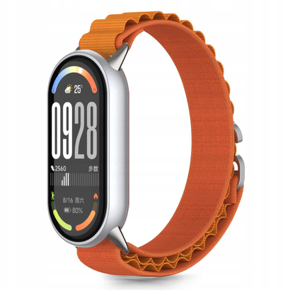 Rrip ore Tech-Protect Nylon Pro për Xiaomi Smart Band 8 9 10 NFC, najllon, portokalli