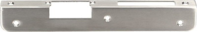 Pllakë këndore e djathtë për goditës elektrik ORNO OR‑EZ‑4001SRP1, inox, për seri MINI, ngjyrë argjendtë