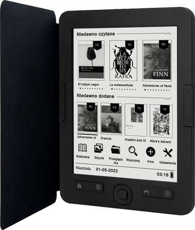Lexues e-book Bemi Cognita Plus, 6", 4GB, grafit