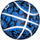 Top basketbolli Enero Fast, numri 7, gome, blu