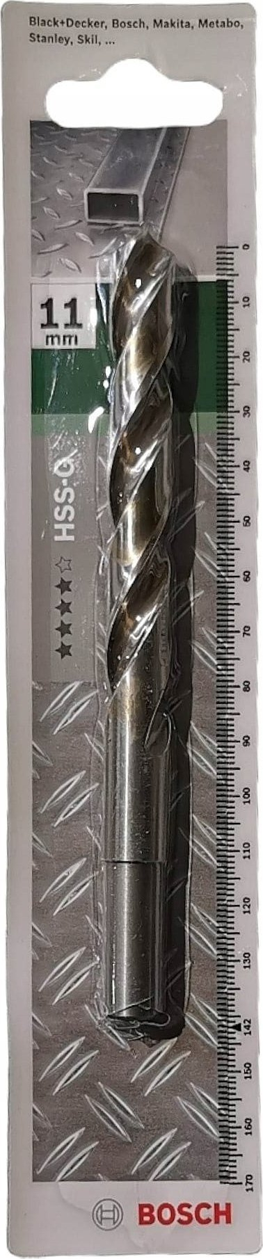 Shtizë shpimi për metal Bosch Accessories 2609255057, HSS, 11 mm