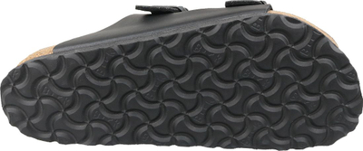 Sandale Birkenstock Arizona 51791, mikrofibër vegane, shollë kori, ngjyrë e zezë
