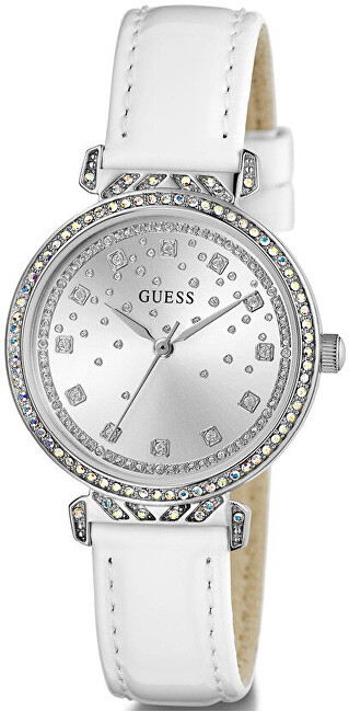 Orë goca Guess Enchantment GW0764L4, e bardhë
