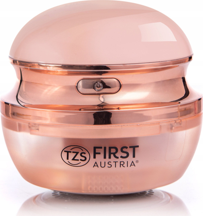 Aparat kundër pushit First Austria, rikarikues USB, diametër 4.5 cm, rozë ari