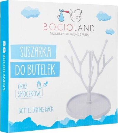 Stendë tharëse për biberona Bocioland BL046, palosëse, plastike