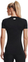 Bluzë sportive Under Armour HeatGear Compression, për femra, e zezë