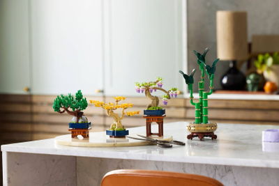 Set LEGO Botanicals Small Bonsai Trees 10373, 709 pjesë, dekorativ, shumëngjyrësh