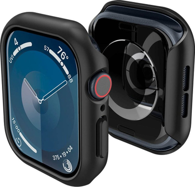 Mbrojtëse Spigen Thin Fit për Apple Watch 10 42mm, e zezë