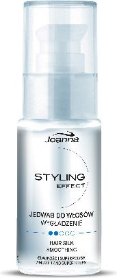 Vaj flokësh Joanna Styling Effect për drejtim edhe zbutje, 30 ml, i bardhë