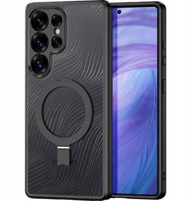 Футрола за телефон Dux Ducis Aimo Mag за Samsung S25 Ultra, MagSafe, црна