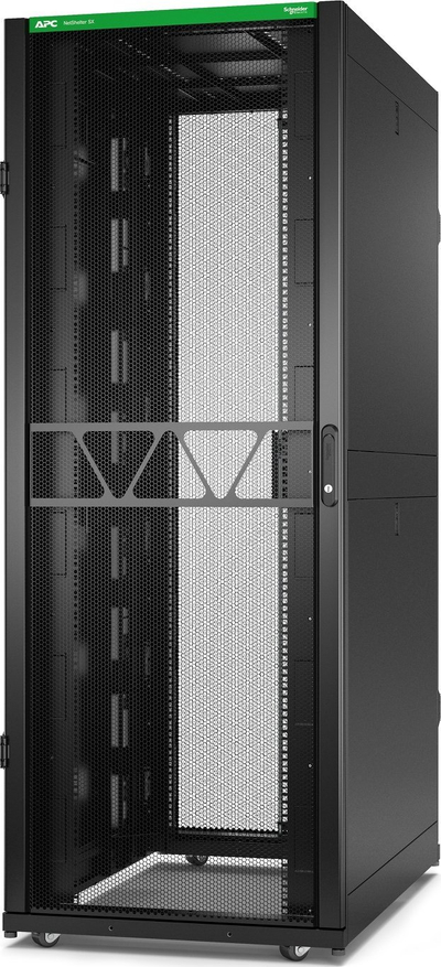 Raka për servera APC NetShelter SX Gen2, 42U, me panele anësore, e zezë
