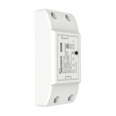 Ndërprerës smart WiFi Sonoff Basic R2, 10A, 90-250V, i bardhë