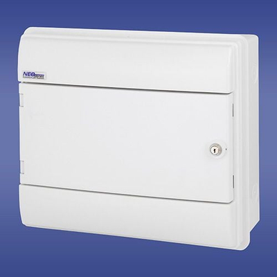 Kuti shpërndarëse modulare Elektro-Plast RH-12/ZB, 1x12 module, IP65, me bravë