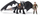 Set figurash Spin Master How to Train Your Dragon, Toothless edhe Hiccup, 2 copë, shumëngjyrësh