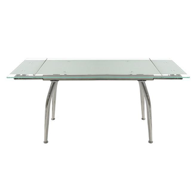 Set ngrënieje Loca-Kim, 5-pjesësh (Tavolinë 170×80 cm + 4 karrige) HM10011.01, bardhë