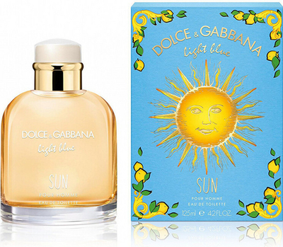 Eau de Toilette Dolce & Gabbana Light Blue Sun Pour Homme,