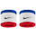 Byzylykë për duar Nike Swoosh Classic, 2 copë, të zinj