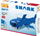 Lodër ndërtimi LaQ Marine World Shark, set për me bo modele deti, shumëngjyrëshe