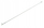 Antena detare VHF Glomex RA400, 3 dB, 100 W, e bardhë