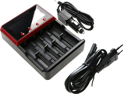 Полнач за батерија CoreParts MBXBTCHR-AC0045, за ИТ уреди, црн
