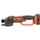 Mulli këndor Black&Decker BCG720N, me bateri 18V, disk 125mm, zi portokalli