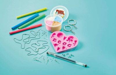 Set kreativ Totum Sweet Charm Factory, për me bo varëse, mbi 5 vjeç, shumëngjyrësh