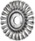Kokë furçe rrethore PFERD POS RBG 11512, inox 0.50, metalike