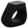 Stol dhome ndenjjeje Lans, fiber cement, 58x28x45.5 cm, i zi
