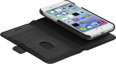 Këllëf telefoni dbramante Lynge për iPhone 8 7 6 SE 2020, ngjyrë e zezë