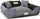 Shtrat për qen Kingdog Kennel, 100x75 cm, material Panama Stretch, gri