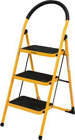 Shkallë çeliku TOYA Steel Access Steps, mban deri 150 kg, kundër rrëshqitjes, gri
