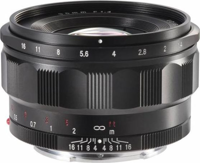 Objektiv Voigtlander Nokton Classic 35mm f/1.4 për Sony E, manual, i zi