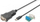 Adapter serial USB-C Digitus, USB-C në RS485, me kabllo 1 m, i zi