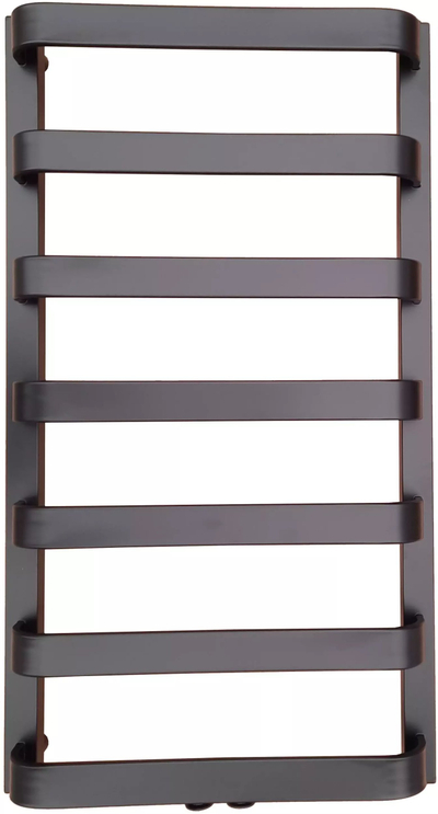 Radiator për banjo Hydroland Misaki Duo, 1420x540mm, 667W, i zi mat